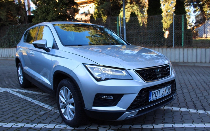 Seat Ateca cena 77000 przebieg: 84000, rok produkcji 2017 z Katowice małe 211